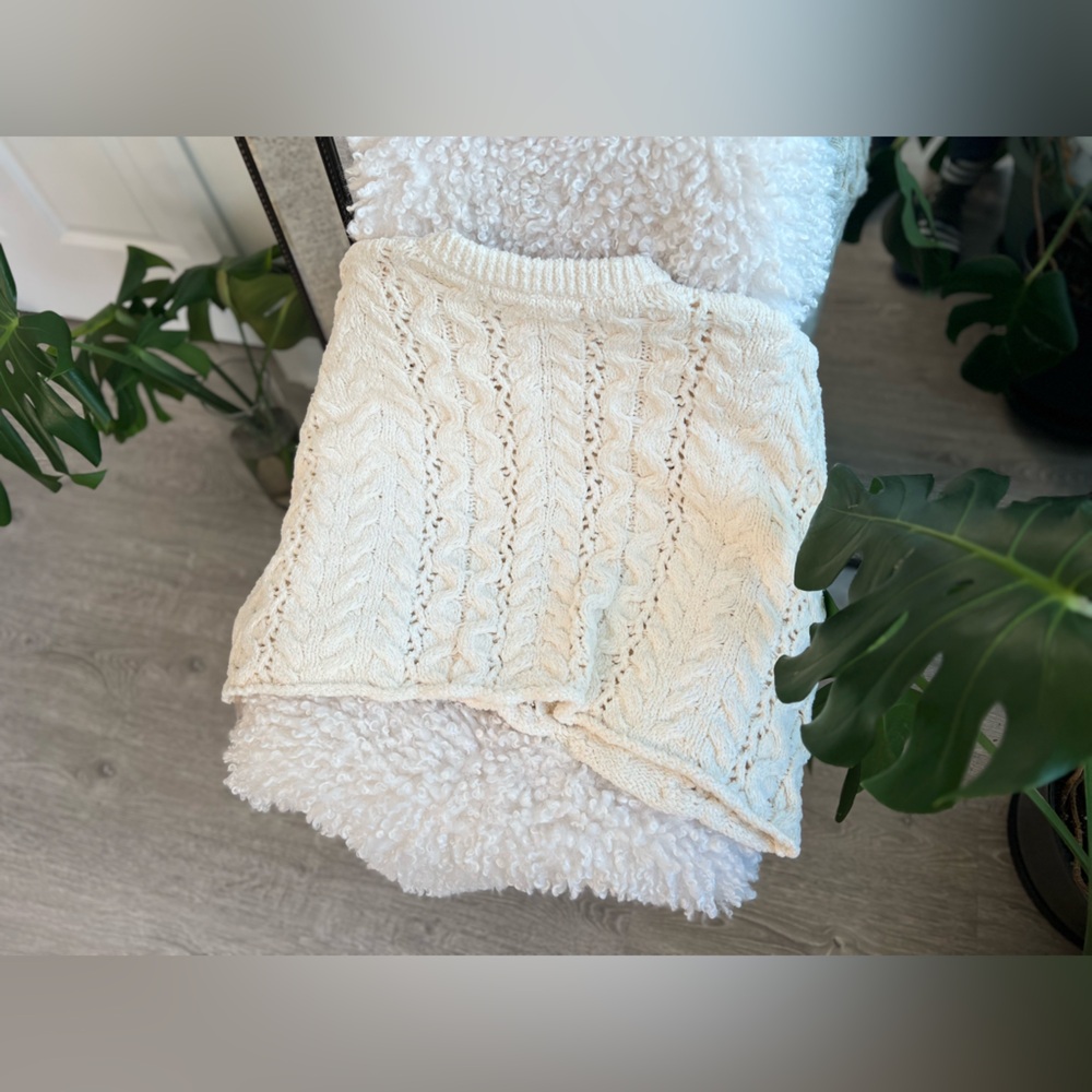 🐈⛅️Authentic Free People Polly Cable-Knit Sweater🧸 - Picture 14 of 17
